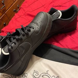 Black Nike AirForces